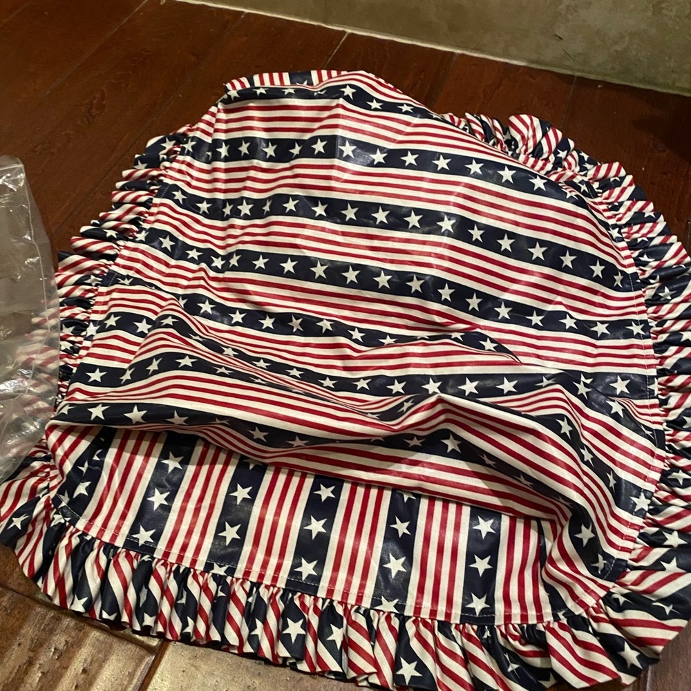 Longaberger All American Stars & Stripes Basket Liner